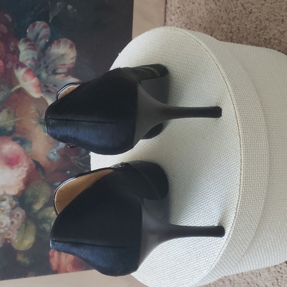 Nine West Faux Hair Heels - Picture 6 of 7